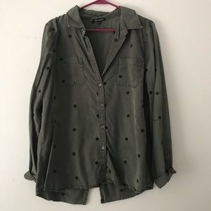 [Dear John] Open Back Button Down